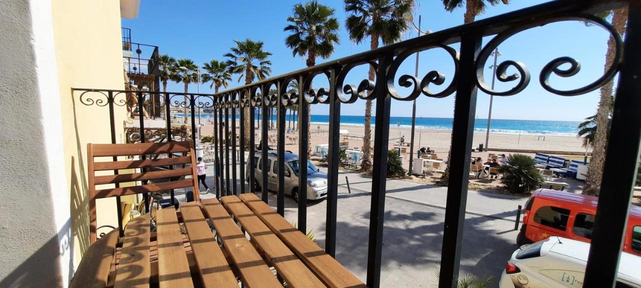 Ar28-1, Coqueto Apartamento En Primera Linea De Playa Villajoyosa Esterno foto