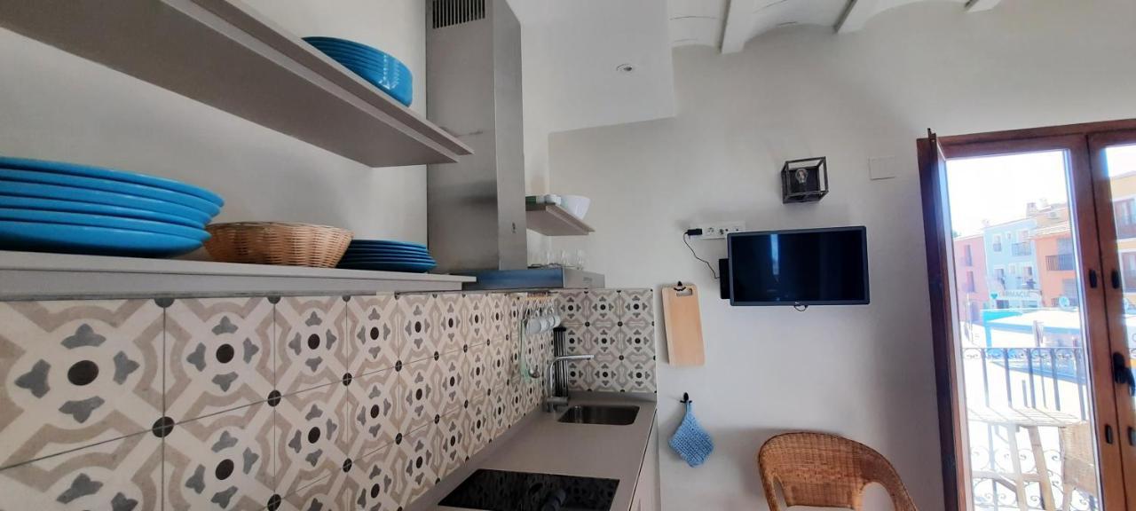 Ar28-1, Coqueto Apartamento En Primera Linea De Playa Villajoyosa Esterno foto